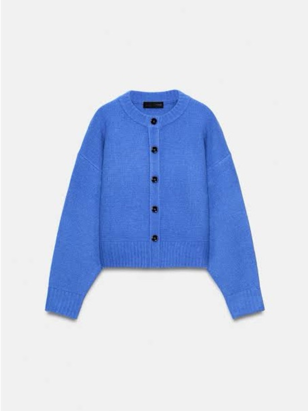 Zara Soft Knit Button Cardigan NWT | Size S | Blue - Picture 3 of 7